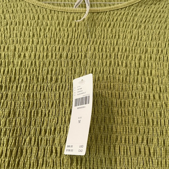 NWT Anthropologie Smocked Top - Picture 4 of 4